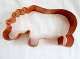 MARTHA STEWART HIPPO HIPPOPOTAMUS ANIMAL COPPER Cookie Cutter Mold Baking Pastry Chef