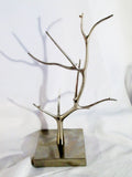 14" ALUMINUM TREE BRANCH Counter Top Display Jewelry Necklace Retail Shop Rack SILVER