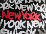 ROBIN RUTH Signature NEW YORK USA Vegan Hobo Shoulder Bag BLACK PINK NEON