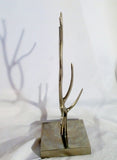 14" ALUMINUM TREE BRANCH Counter Top Display Jewelry Necklace Retail Shop Rack SILVER