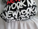 ROBIN RUTH Signature NEW YORK USA Vegan Hobo Shoulder Bag BLACK PINK NEON