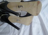Womens JUICY COUTURE ATARAH ICE High Heel Platform Shoes Sandals 10 Fetish