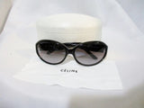 NEW CELINE PARIS ITALY SUNGLASSES 1759 BLACK w Case Womens