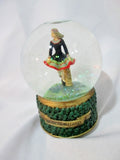 WATERBALL IRISH DANCER MUSICAL IRELAND Step Snow Globe Music Box - WORKS!
