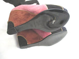 NEW PIERRE HARDY WEDGE Heel Shoe Sandal 36.5 PINK PURPLE Suede