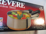Vintage Rare NIB USA Revere Ware 1 Quart Sauce Pan No. 1401 Copper Bottom NEW