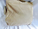 STEVE MADDEN Embroidered BUTTERFLY vegan messenger flap crossbody bag BEIGE M canvas