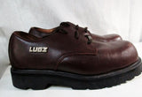 Womens LUGZ Leather N.Y. LUG CO. Ankle WORK BOOT Shoe C97-9E6 BROWN 8