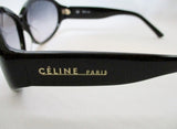 NEW CELINE PARIS ITALY SUNGLASSES 1759 BLACK w Case Womens