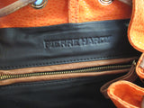 NWT NEW PIERRE HARDY BACKPACK RUCKSACK Bag ORANGE ZEBRA BLUE Leather