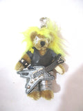 PRADA CHARM STAN BEAR KEYRING Keychain ROCKER TRICK GUITAR