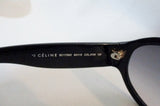 NEW CELINE PARIS ITALY SUNGLASSES 1759 BLACK w Case Womens