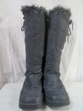 Womens TOTES Sherpa Mukluk Winter Lined Snow BOOTS Shoes BLACK 9 Vegan