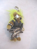 PRADA CHARM STAN BEAR KEYRING Keychain ROCKER TRICK GUITAR