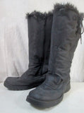 Womens TOTES Sherpa Mukluk Winter Lined Snow BOOTS Shoes BLACK 9 Vegan