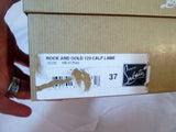 NEW NIB CHRISTIAN LOUBOUTIN ROCK GOLD CALF LAME Bootie Ankle Boot 37 6.5