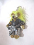 PRADA CHARM STAN BEAR KEYRING Keychain ROCKER TRICK GUITAR