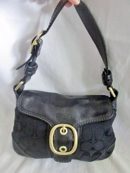 COACH 11441 Leather BLEEKER FRONT FLAP Handbag Hobo Shoulder Bag