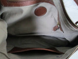 SUBO Leather hobo satchel shoulder slouch bag CARAMEL BROWN M Signature