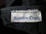 RAINBOW CREEK tote satchel shoulder carryall bag PURPLE Vegan Faux Leather Shopper