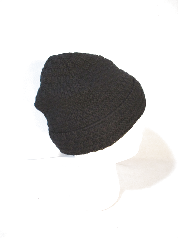 NEW MAISON MARTIN MARGIELA Wool Knit HAT Cap Beanie M BLACK