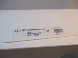NEW CELINE PARIS Leather Thigh High Boot ITALY 36 TAUPE BROWN Womens
