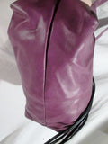 RAINBOW CREEK tote satchel shoulder carryall bag PURPLE Vegan Faux Leather Shopper