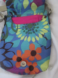 LILY BLOOM Signature Shoulder Bag Vegan Crossbody Swingpack Purse FLORAL MULTI