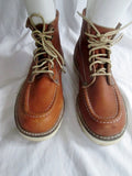 STALLION ROMANIA Leather HIKING Work Boots BROWN NUBUCK Men 5.5 Womens 7.5