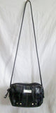 TIGNANELLO Leather Shoulder Bag Crossbody Purse Handbag Wallet BLACK