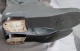 Womens BANANA REPUBLIC Leather Thigh High Over Knee Riding BOOT GRAY 11 GREY