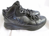 Mens NIKE AIR MAX LEBRON 8 VIII Hi Top Leather Boots BLACK 9.5 Basketball Sneaker