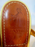 Womens LANVIN ETE 2010 GOLD ROPE SANDAL Flat Shoe 38 / 7.5 Slip-on