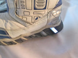 Kids Childrens STAR WARS R2D2 Light Up BOOT Lined BLUE SILVER 1 WINTER