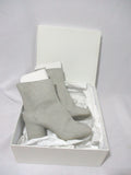 NEW MAISON MARTIN MARGIELA Split Toe TABI Bootie Boot 36 6 GRAY SILVER PARIS