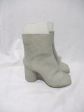 NEW MAISON MARTIN MARGIELA Split Toe TABI Bootie Boot 36 6 GRAY SILVER PARIS
