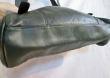 STONE & CO. leather tote shoulder bag hobo purse satchel MOSS OLIVE GREEN LODEN