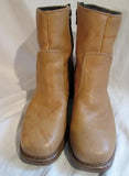 Womens DURANGO Western Cowboy Buckaroo Gringo Leather BOOTS BOOTIES BEIGE 8