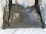 STONE & CO. leather tote shoulder bag hobo purse satchel MOSS OLIVE GREEN LODEN