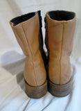 Womens DURANGO Western Cowboy Buckaroo Gringo Leather BOOTS BOOTIES BEIGE 8