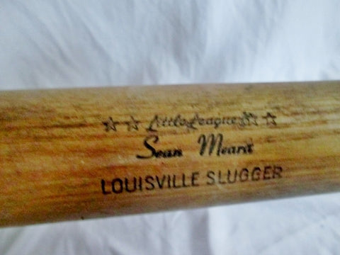 31" SEAN MEARA LOUISVILLE SLUGGER #125J Wood BASEBALL BAT USA Little League