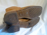 Womens DURANGO Western Cowboy Buckaroo Gringo Leather BOOTS BOOTIES BEIGE 8