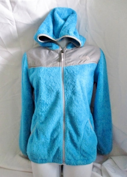 Fuzzy north face hoodie hot sale