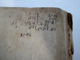 Antique 1812 New Testament of Our Lord and Saviour Jesus Christ Leather Book BROWN Bible