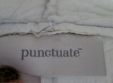PUNCTUATE PSYCHEDELIC Tote Bag Satchel Carryall Vegan BEACH Book Shopper MULTI