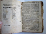 Antique 1812 New Testament of Our Lord and Saviour Jesus Christ Leather Book BROWN Bible