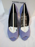 NEW NWT PIERRE HARDY CALF NUBUCK LEATHER Pump Shoe 36 6 LAVENDER Womens NIB