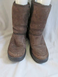 Womens UGG AUSTRALIA 5275 ULTIMATE Short Suede Winter BOOT 9 BROWN CHOCOLATE