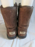 Womens UGG AUSTRALIA 5275 ULTIMATE Short Suede Winter BOOT 9 BROWN CHOCOLATE