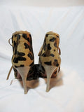 NEW ALAIA PARIS LEOPARD IMPRIME High Heel Bootie Shoe 36.5 6 NWT Womens